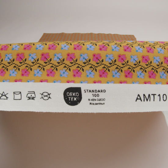 Printed Quilting Cotton by Anna Maria Textiles for Northcott - Butterscotch Offshoot Floral - Heiress Collection - Image 6 of 6