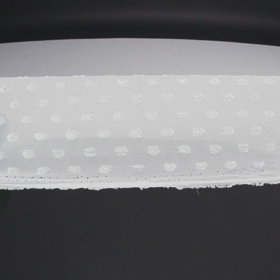 Polyester Swiss Dot - White - Mood Exclusive Annamae Collection - Image 6 of 6