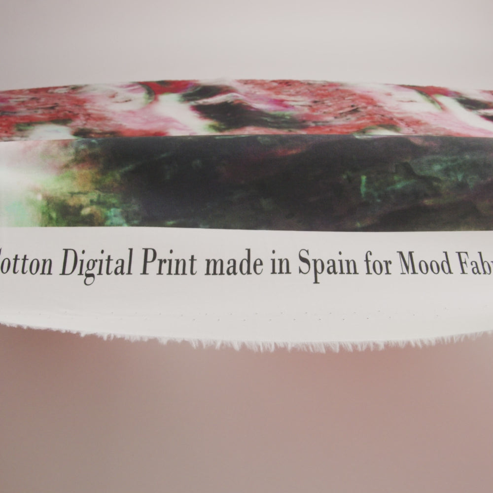 Mood Exclusive Watermelon Ethereal Apparition Cotton Poplin - Image 5 of 5