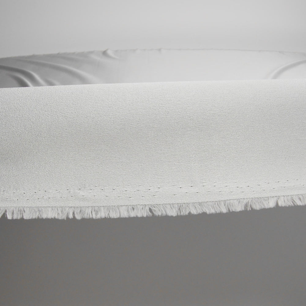 Lux Polyester Crepe Back Satin - Gray - Isla Collection - Image 5 of 5