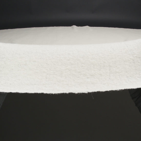 Boiled Wool Coating Fabric - Antique White - Ketil Collection - Image 5 of 6