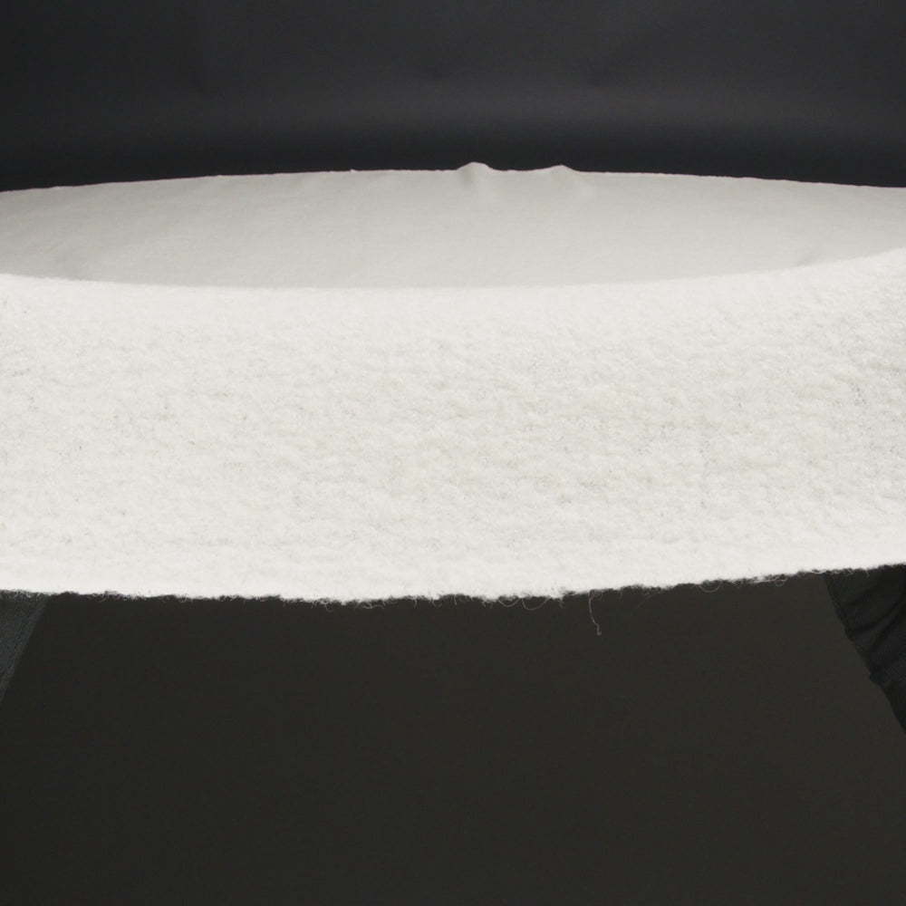 Boiled Wool Coating Fabric - Antique White - Ketil Collection - Image 5 of 6