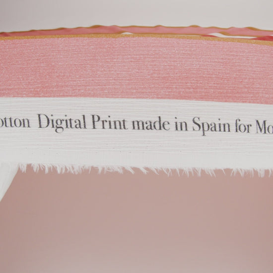 Slubbed Gauzy Cotton Woven - Rust, Peach and Yellow Ochre Stripes - Mood Exclusive Canyon Cove Print - Image 6 of 6