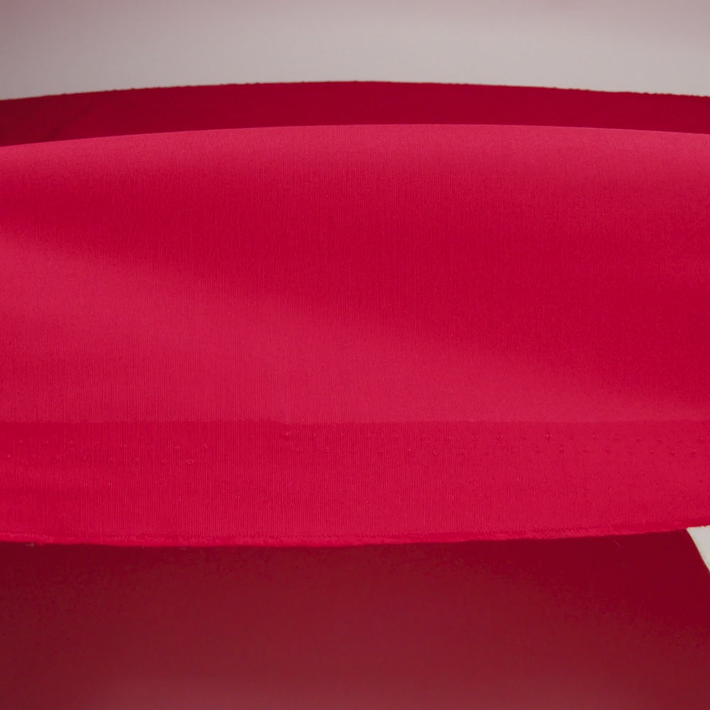Classic Red Cotton and Polyester Poplin with Water Repellant Coating - Image 6 of 6