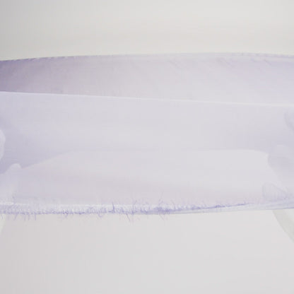 Chiffon-Like Silk Voile - Lavender and Silver Iridescent - Adelaide Collection