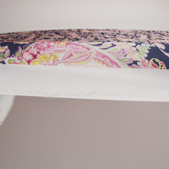 Polyester Twill Print - Black, Pink and Green Paisley - Mood Exclusive Tendrillar Twist - Image 6 of 6