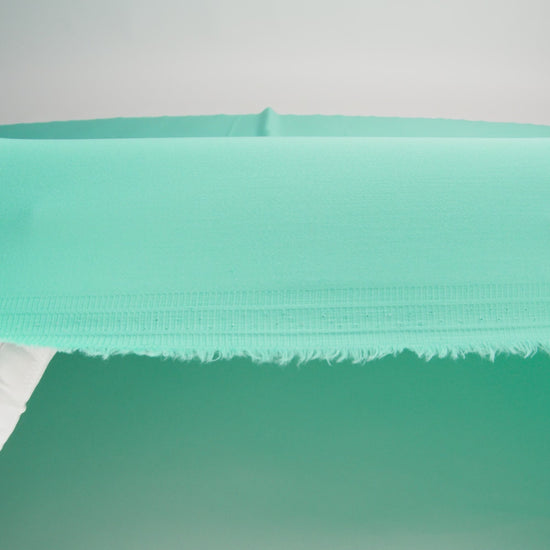 Stretch Cotton Sateen - Turquoise - Mood Exclusive Carlos Collection - Image 6 of 7