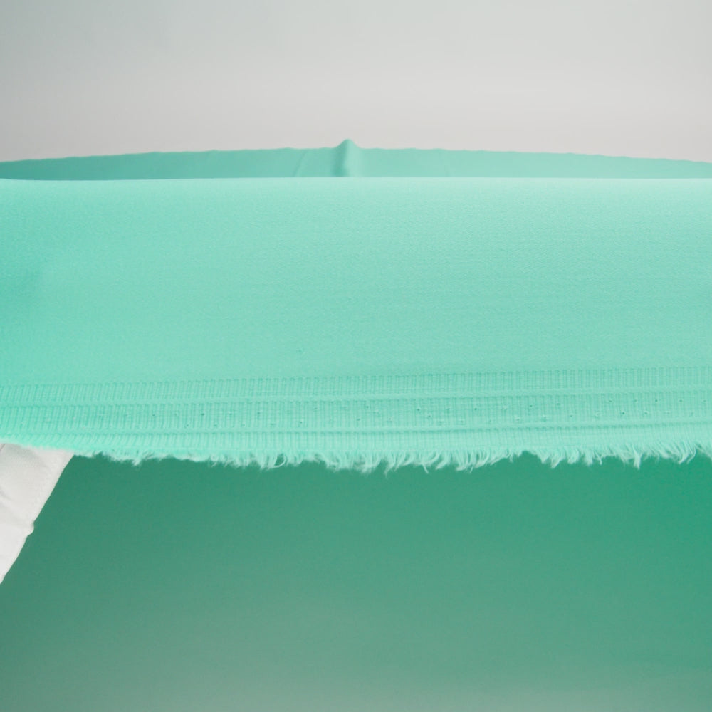 Stretch Cotton Sateen - Turquoise - Mood Exclusive Carlos Collection - Image 6 of 7