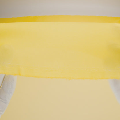 Satin-Faced Polyester Organza - Buttercup Yellow - Ardea Collection by Mood