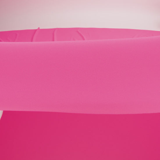 Recycled Swimwear Tricot, UV Protective - Shocking Pink - Santorini Plus Collection - Image 6 of 7