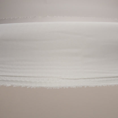 Famous Australian Designer Off White Polyester Satin