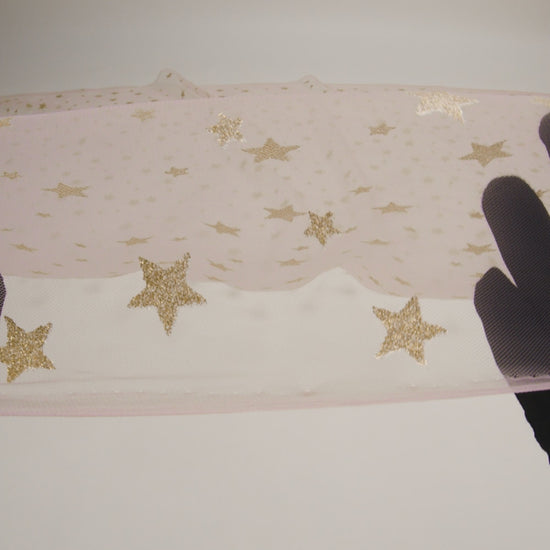 Starry Glitter Tulle - Pale Pink - Image 6 of 7