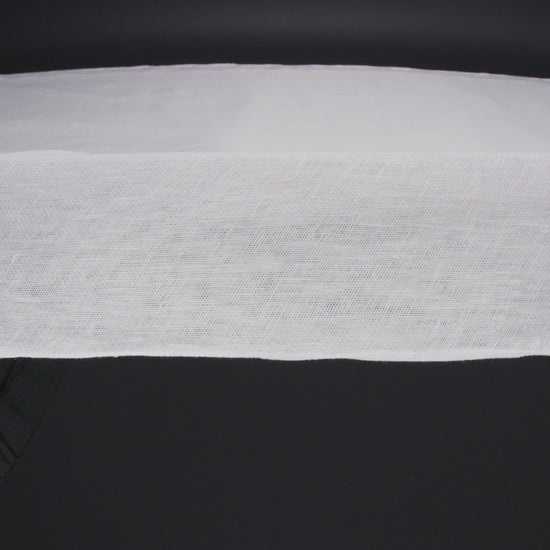 Linen Scrim 118" - White - Corinth Collection - Image 5 of 6