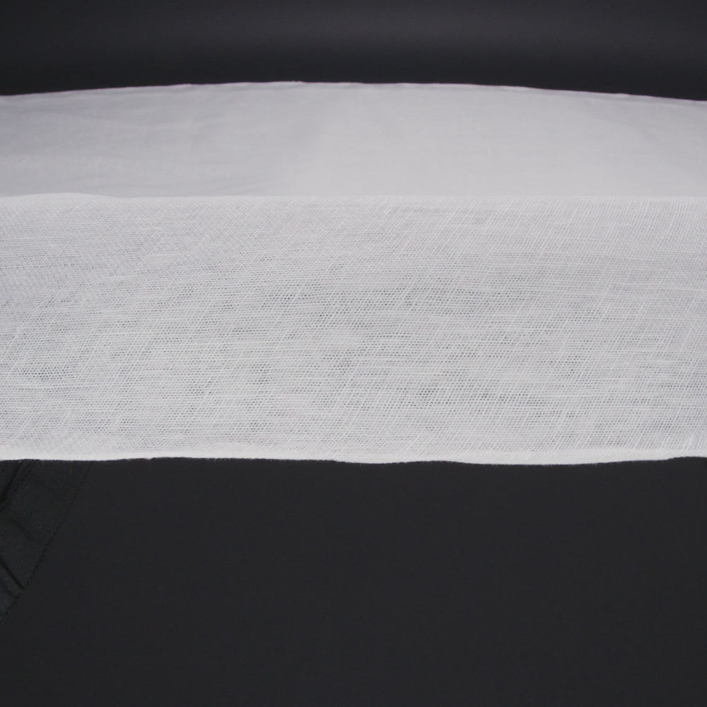 Linen Scrim 118" - White - Corinth Collection - Image 5 of 6