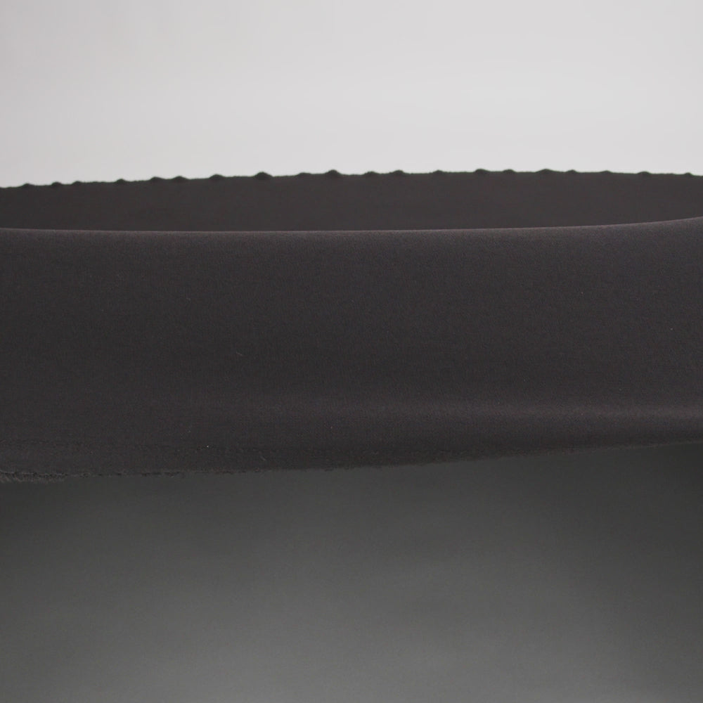 Black Stretch Polyester Crepe - Image 5 of 5