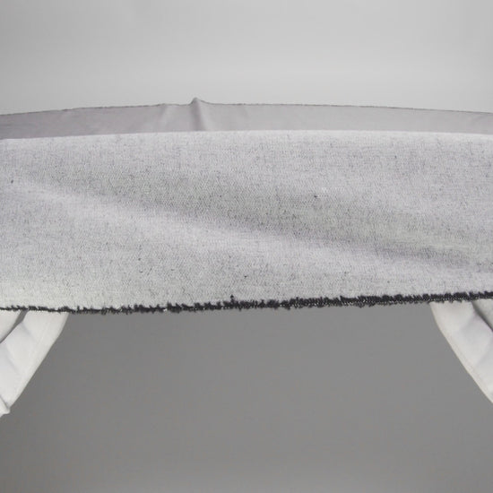 Calendered Organic Cotton Chambray - Black - Ramillies Collection - Image 5 of 5