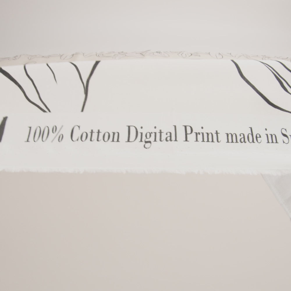Cotton Voile - White Floral - Central Park Spring Print - Mood Exclusive Metro Collection - Image 6 of 7
