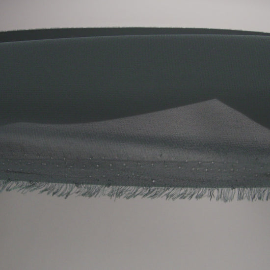 Polyester High-Multi Chiffon - Charcoal Gray - Netta Collection by Mood - Image 7 of 8