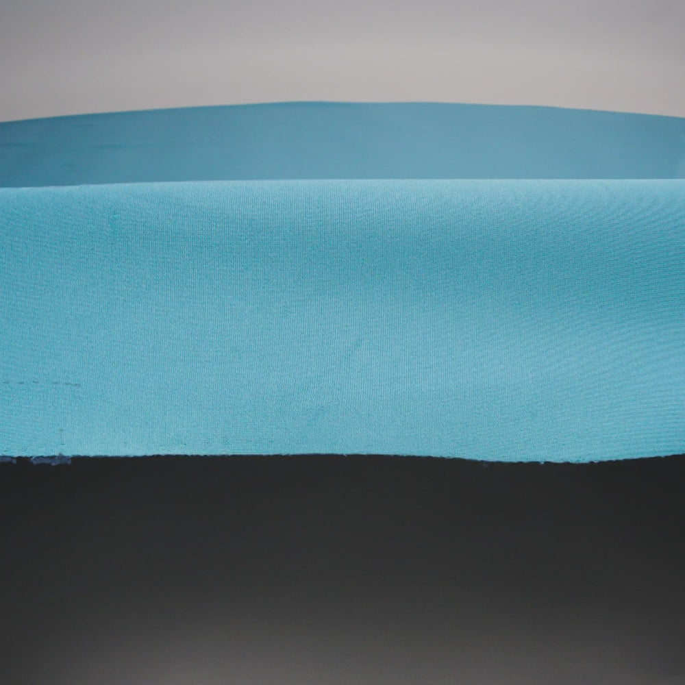 Italian Blue Mist and Moroccan Blue Double Faced Scuba Knit - Image 5 of 5
