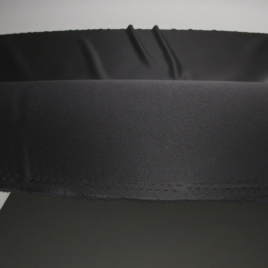 Premium Polyester Satin - Black - Gavia Collection by Mood - Image 7 of 8