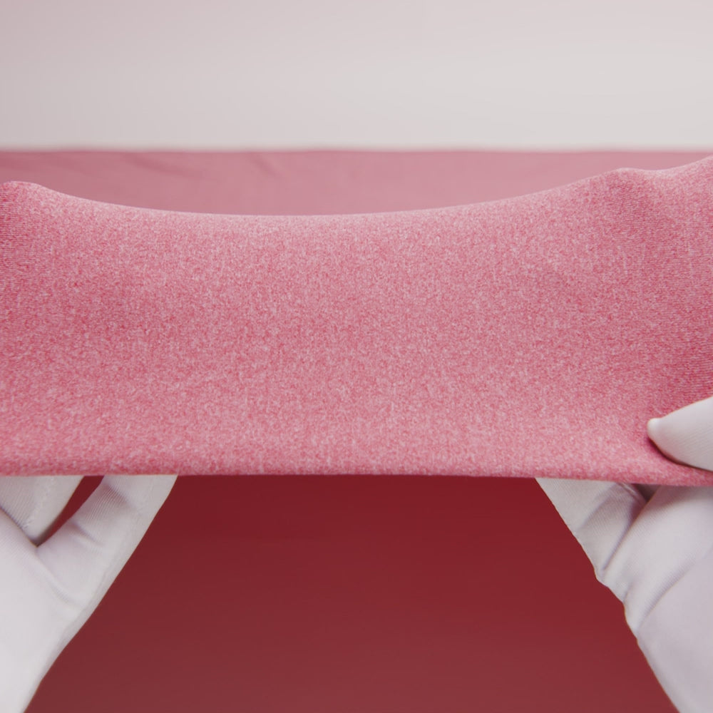 Performance Jersey, Wicking and Anti-Microbial - Heathered Warm Red - Image 5 of 5
