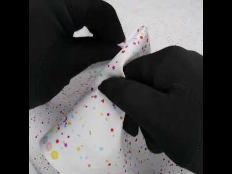 Printed Quilting Cotton by Ghazal Razavi for FIGO Studio - Rainbow and White Sprinkles- Dovetail Collection - Image 6 of 6
