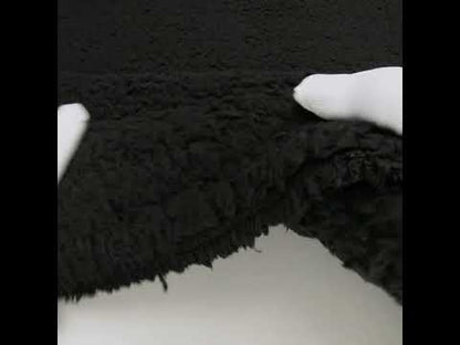 Black Faux Shearling