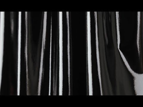 Black Stretch Faux Patent Leather - Image 6 of 6