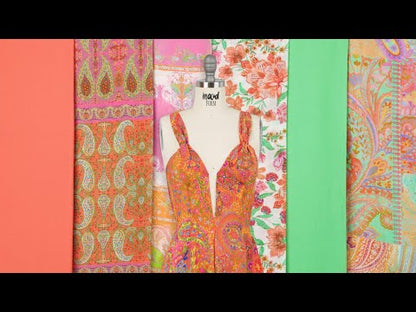 Viscose Georgette - Summer Green - Mood Exclusive Elodie Collection