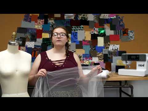 Nylon Tulle 108" - Silk White - Pavlova Wide Collection - Image 5 of 5