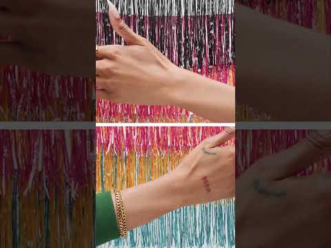 Black Holographic Sequins Chainette Fringe - 6" - Image 3 of 3