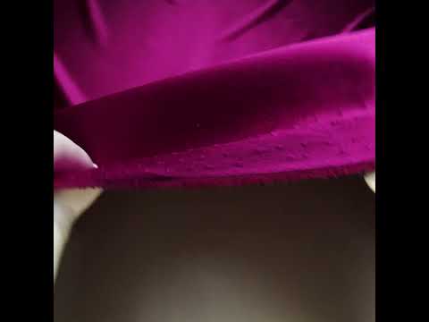 Polyester Satin - Magenta - Reverie Collection - Image 6 of 6