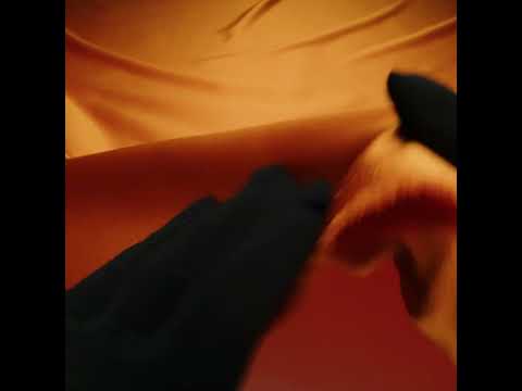 Polyester Satin - Ultra Pumpkin - Reverie Collection - Image 6 of 6