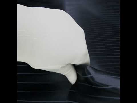 Balenciaga Italian Peacoat Tonal Satin Like Stripes Acetate and Viscose Jacquard - Image 6 of 6