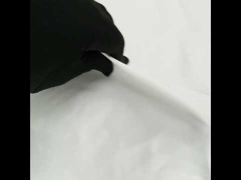 Snow White Polyester Faille - Image 5 of 5