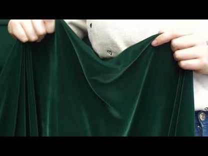 100% Polyester Micro Velvet - Dark Green - Bellini Collection