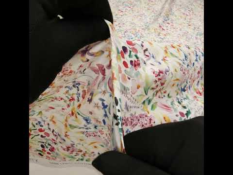 Liberty Fabrics Tana Lawn® - Felda Multi Bright - Red, Blue and Yellow Watercolor Flowers - Image 6 of 6