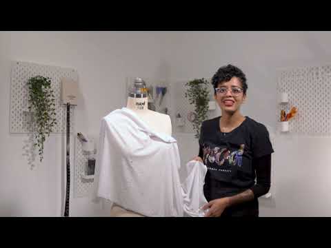 Ivory Slubbed Jersey with Lasercut Holes - Image 5 of 5