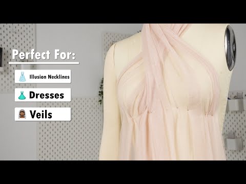 Silk Tulle - Blush - Image 6 of 6