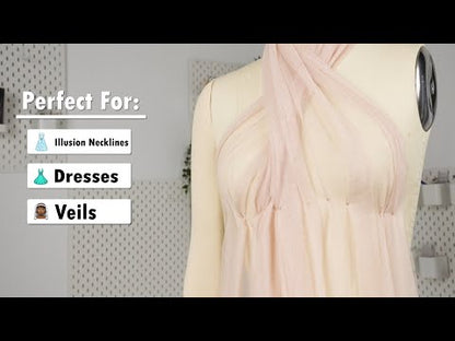 Silk Tulle - Blush