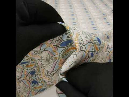 Liberty Fabrics Tana Lawn® - Ianthe Multi Pastel - Pink, Sky Blue and Yellow Art Nouveau Floral Trees