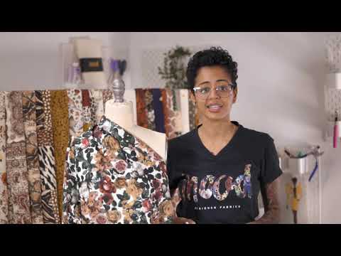 Stretch Cotton Sateen - Green and Brown Animal Spots - Guerrilla Safari Print - Mood Exclusive Serengeti Collection - Image 5 of 5