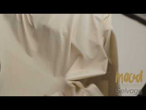 Famous Australian Designer Pistachio Shell Stretch Polyester Jersey - Image 6 of 6