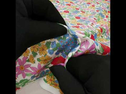 Liberty Fabrics Tana Lawn® - Clarabell Multi Bright - Red, Blue and Yellow Floral