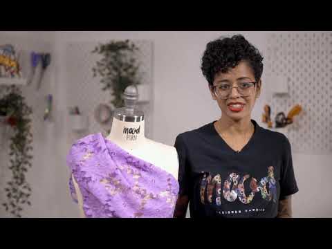 Corded Lace - Periwinkle Floral - Image 5 of 5