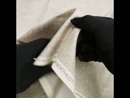Printed Quilting Cotton by Northcott Studio - Beige Canvas Textured - Linen Basics Collection