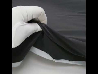 Super Soft Reflective Fabric - Rainbow on Black
