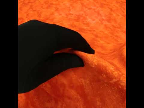 Printed Quilting Cotton by Deborah Edwards Northcott Studio - Tangerine Tango Fresco Texture - Toscana Collection - Image 7 of 7