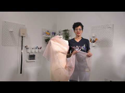 Smooth Organza - Red - Portia Collection - Image 6 of 6