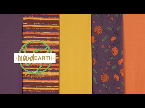 Linen and Rayon Woven - Purple Lanterns - By Lantern Light Print - Mood Exclusive Jack-O-Lantern Collection - Image 7 of 7